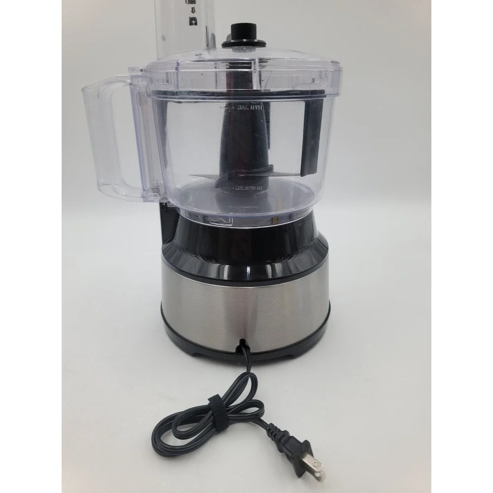 Hamilton Beach 70730 Food Processor Stainless Steel Black Multi-Speed Tested